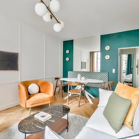 Luxe Et Architecture Au Centre De Pour 6 Pers * 巴黎